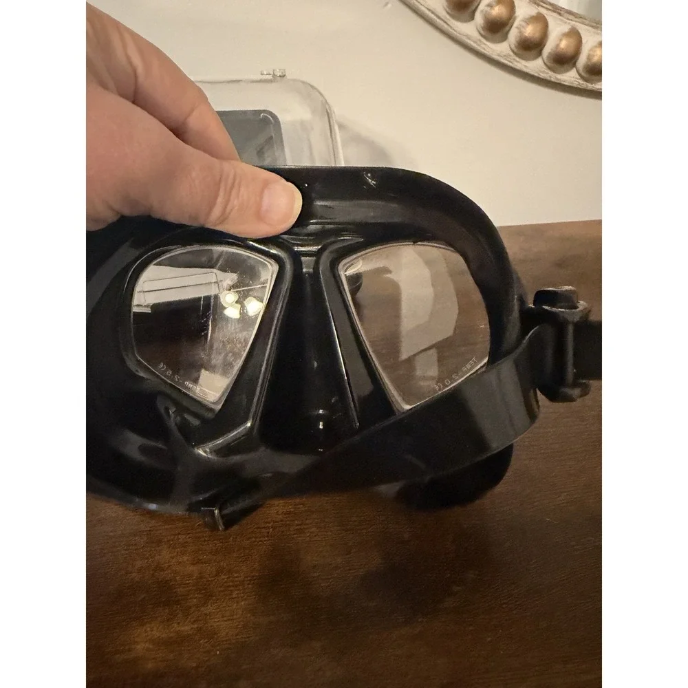 TUSA Freedom Ceos M212 Dive Mask Scuba Snorkel Goggles w Case